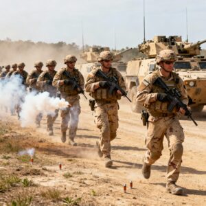 Koninklijke landmacht voert militaire oefening uit in wijchen