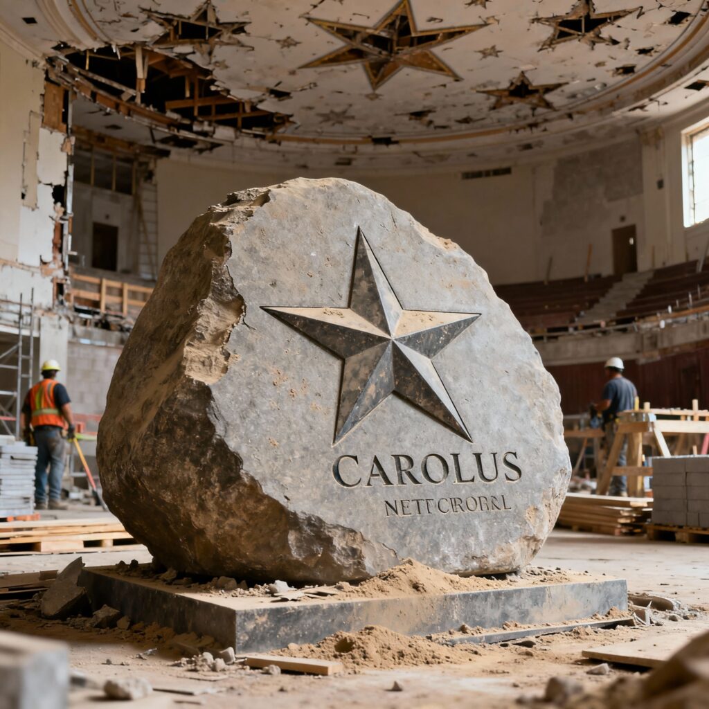 Monument in gevaar: moet carolus’ sterrenplafond wijken voor boulderhal?